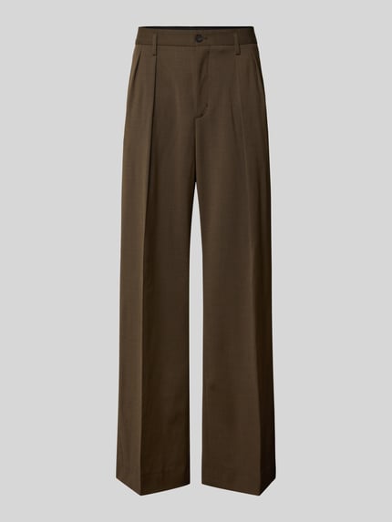 Relaxed Fit Stoffhose aus Baumwoll-Mix Shop The Look MANNEQUINE