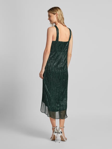 Adrianna Papell Cocktailkleid mit Knotendetail Dunkelgruen 5