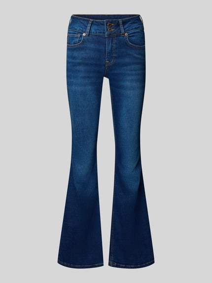 Pepe Jeans Flared Jeans aus Baumwoll-Mix Modell 'VENUS' Jeansblau 2