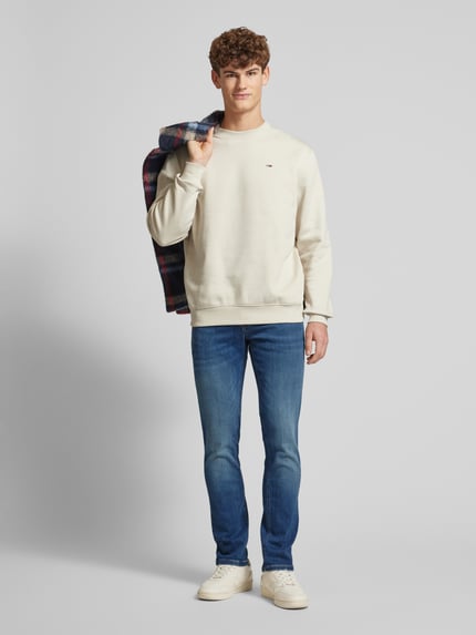 Tommy Jeans Slim fit jeans met labelstitching Jeansblauw - 1