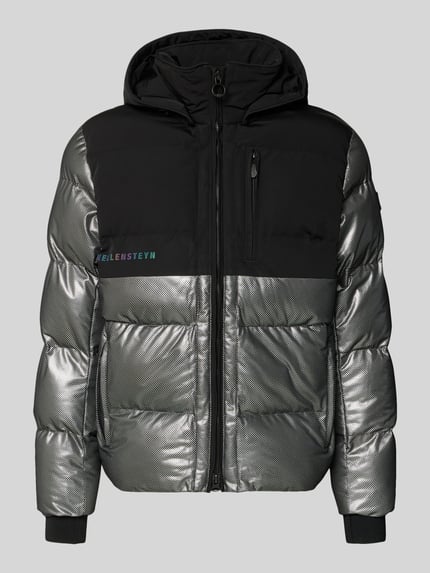 Wellensteyn Regular Fit Steppjacke mit Stehkragen Modell 'ROYAL FLASH' Silber 2