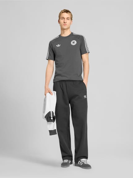 adidas Originals Regular Fit T-Shirt aus Baumwoll-Mix mit DFB-Applikation Black 1