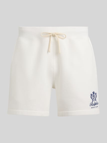Polo Ralph Lauren Szorty dresowe o kroju regular fit z wyhaftowanym logo Biały 2
