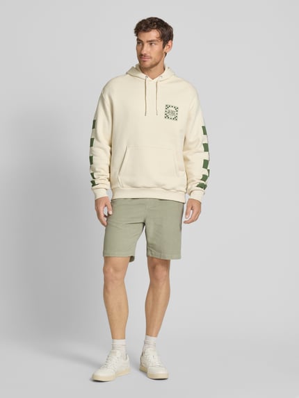 Mazine Regular fit korte broek van corduroy Lichtgroen - 1
