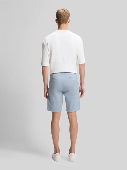 BOSS Orange Slim Fit Chinoshorts aus Baumwoll-mix  Hellblau 5
