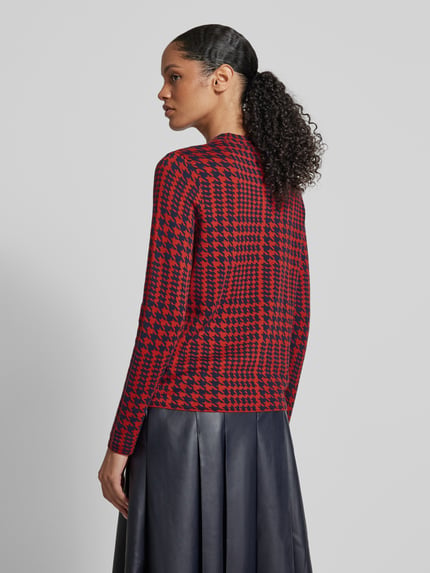 Christian Berg Woman Selection Longsleeve mit Rundhalsausschnitt Rostrot 5