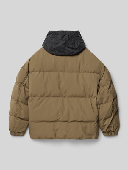 Garcia Regular fit winterjack in doorgestikte look Beige - 3