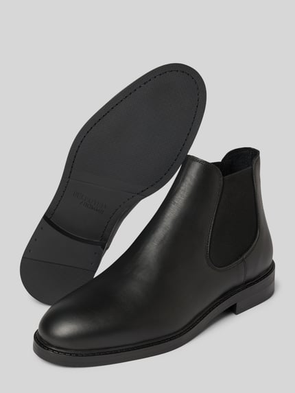 Selected chelsea boots van echt rundleer model 'BLAKE' Zwart - 4