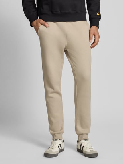 JACK & JONES Sweatpants mit elastischem Bund und Tunnelzug Modell 'GORDON' Beige 4
