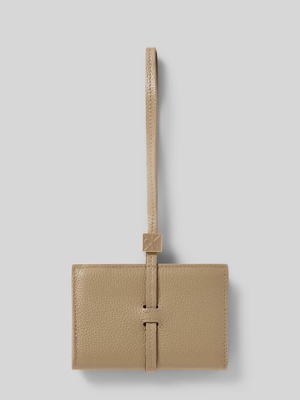 CK Calvin Klein Portemonnee met lussluiting Model 'PEBBLE' Beige - 2