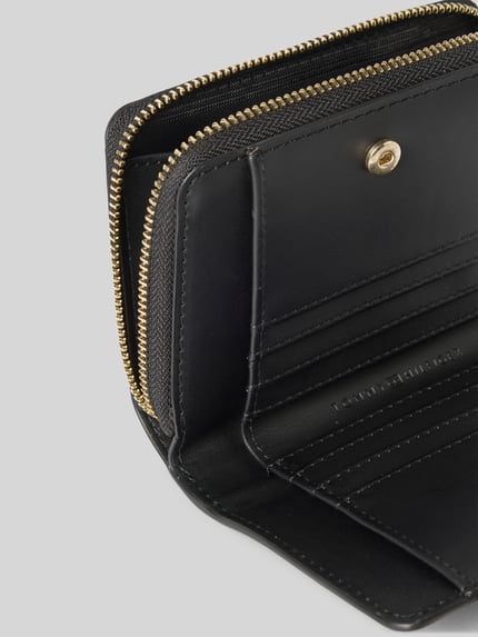 Tommy Hilfiger Portemonnee met logo-applicatie Zwart - 3