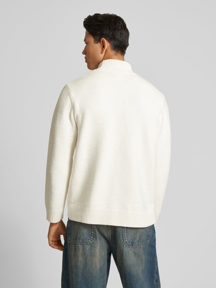JACK & JONES Strickpullover mit Turtleneck Weiss 5