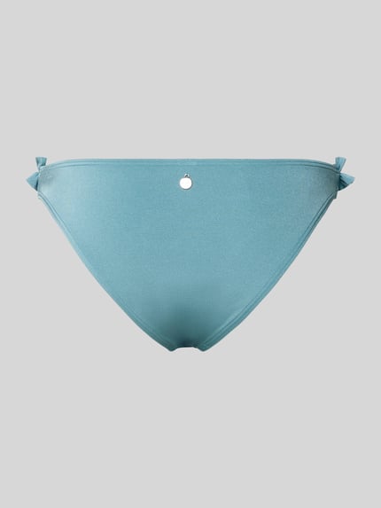 Produktfoto, Bikinihose mit Rüsche Modell 'Liora' von LASCANA in Hellblau, feine Struktur, elastischer Bund, körpernahe Passform