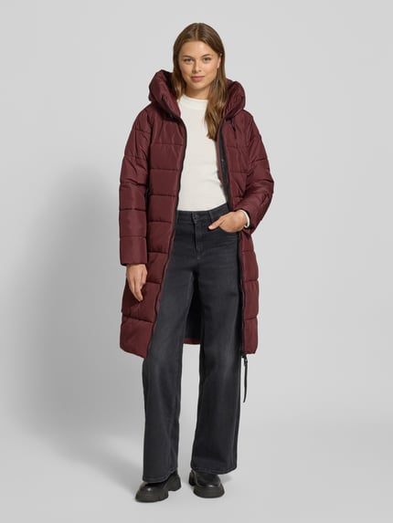 khujo Krój regular fit Kurtka w stylu puffer z ocieplaną stójką Model 'Jilia' Bordowy 1