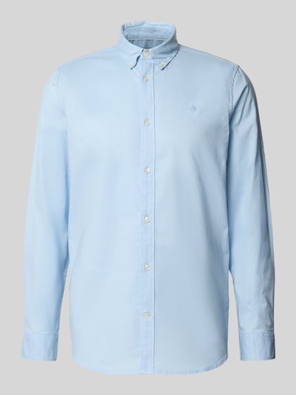 Scotch & Soda Regular Fit Freizeithemd mit Knopfleiste Hellblau 2