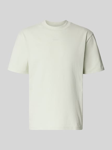 Produktfoto, Regular Fit T-Shirt aus reiner Baumwolle Modell 'DAPOLINO' von HUGO, Optik: Unifarben, Rundhals, Jersey, Label-Schriftzug, Kurzarm