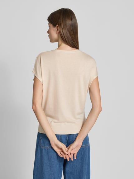 someday. T-Shirt mit Rundhalsausschnitt Modell 'Kaja' Sand 5