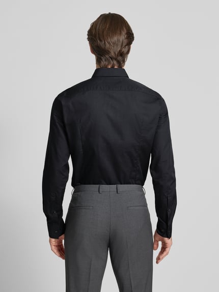 HUGO Slim fit zakelijk overhemd van puur katoen, model 'KEIDI' Zwart - 5
