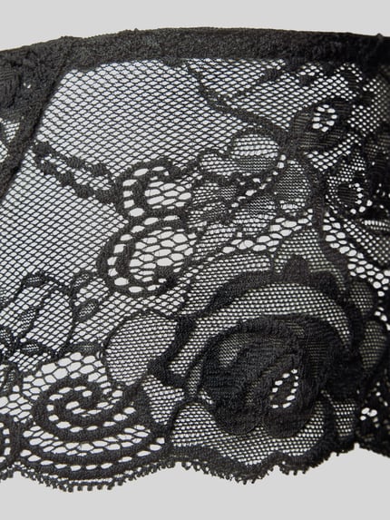 Marie Jo Slip in semitransparentem Design Modell 'Cyrile' Metallic Black 2