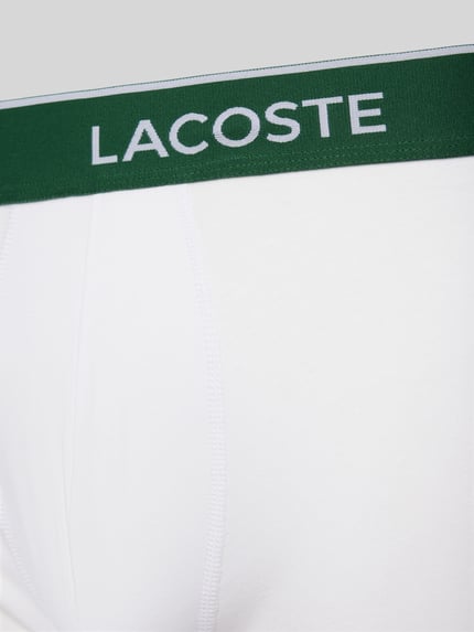 Lacoste Boxershort met elastische band in een set van 3 stuks Zilver gemêleerd - 2