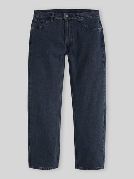 Levi's® Relaxed Fit Jeans aus reiner Baumwolle Modell '555®' Dunkelblau 2