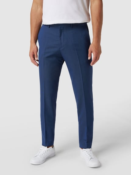 s.Oliver BLACK LABEL Business-Hose mit Webmuster Royal 4