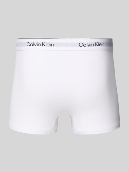Calvin Klein Underwear Broek met elastische band met logo in een set van 3 stuks Wit - 3