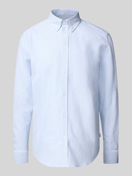 Les Deux Regular Fit Freizeithemd mit Button-Down-Kragen Modell 'Konrad' Hellblau 2