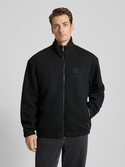 CK Calvin Klein Fleecejack van wolmix Zwart - 4