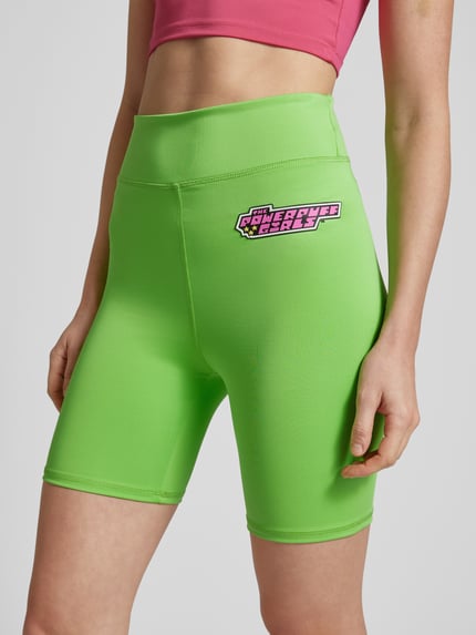 REVIEW Powerpuff Girls x REVIEW - biker short met elastische band Neon groen - 3