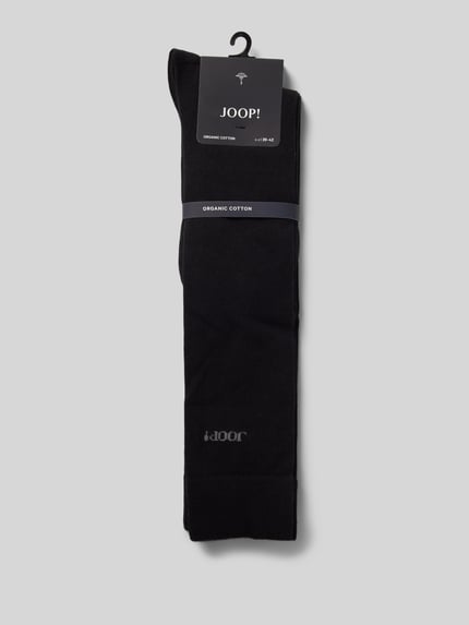 JOOP! COLLECTION Socken mit Label-Print im 2er-Pack
 Black 3