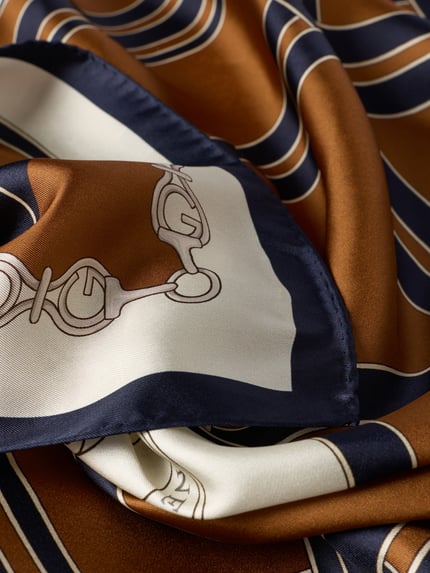 GANT Schal aus reiner Seide Camel 2