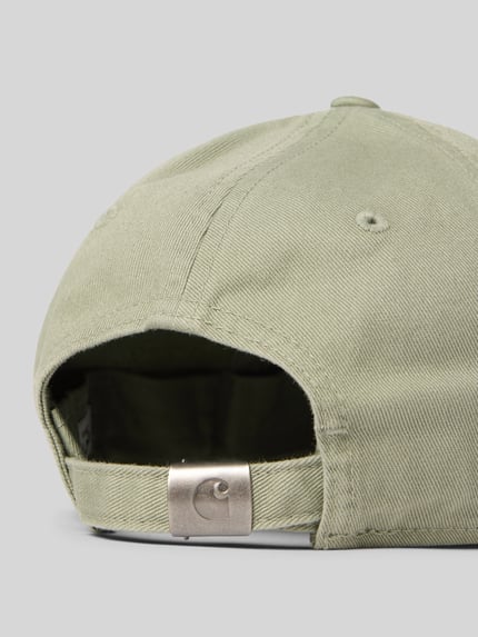 Produktfoto, baseballpet met logo Model 'Madison' van Carhartt Work In Progress van puur katoen, versterkte klep, in grootte verstelbaar, Heren