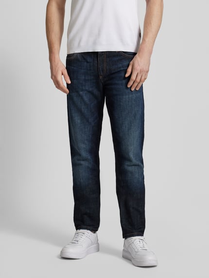 ALBERTO Regular Fit Jeans im 5-Pocket-Design Modell "Pipe" Jeansblau 4