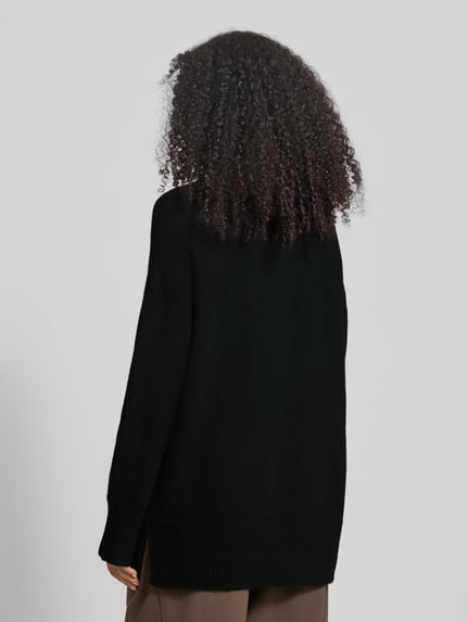 VERO MODA Relaxed Fit Rollkragenpullover mit Woll-Anteil Modell 'AQUARIUS' Black 5