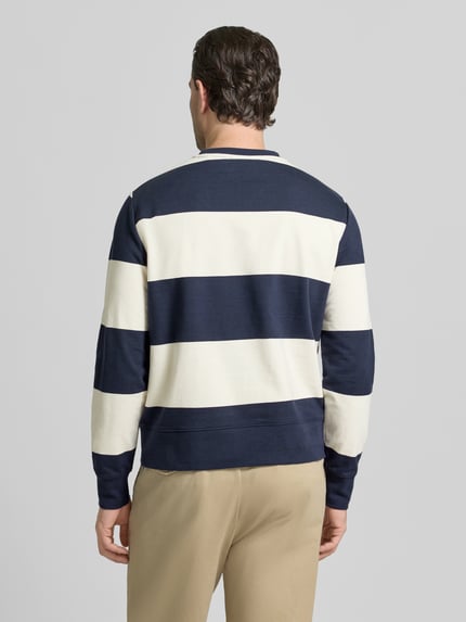 GANT Regular Fit Sweatshirt in Strick-Optik Marine 5
