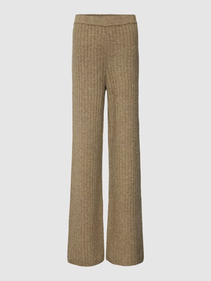 NovaLanaLove X P&C* Loose Fit Stoffhose mit Woll-Anteil - NovaLanaLove x P&C* Taupe Melange 2