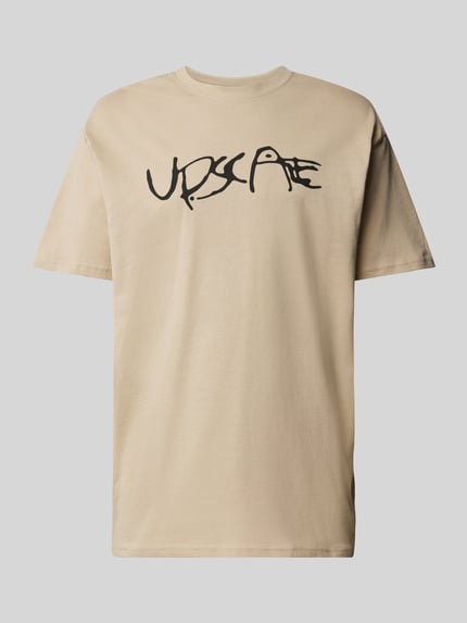 Mister Tee T-Shirt mit Statement-Print Modell 'GIZA' Sand 2