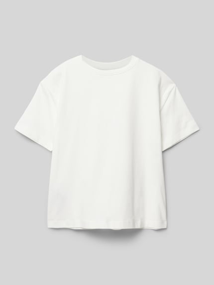 MANGO T-Shirt mit Rundhalsausschnitt Ecru 1