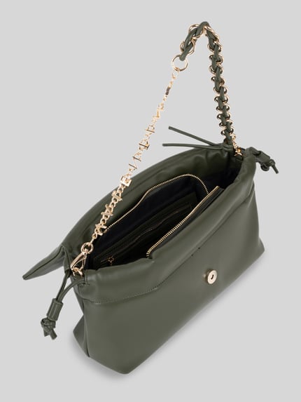 Valentino Bags Torebka do ręki z paskiem z łańcuszka model 'ROBBY' Ciemnozielony 2