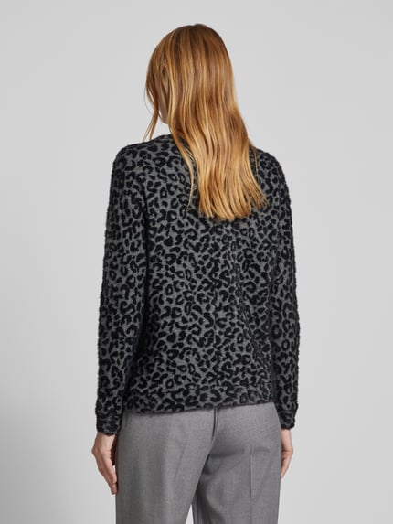 Street One Sweatshirt met ribboorden Antraciet - 5