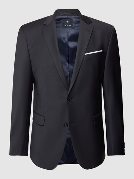 JOOP! COLLECTION Slim Fit 2-Knopf-Sakko mit Pattentaschen Dunkelblau 2