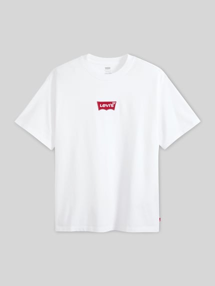 Levi's® regular fit T-shirt van puur katoen Wit - 2