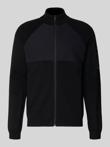 Regular Fit Sweatjacke aus Viskose-Mix Modell 'TOUR HY' Shop The Look MANNEQUINE