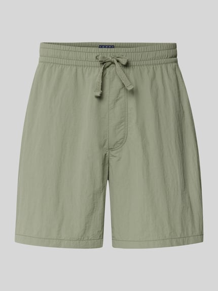 Tommy Jeans regular fit sportshorts met tunnelkoord Olijfgroen - 2