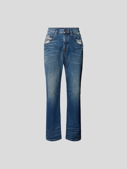 Jeansy Bootcut z detal z logo Shop The Look MANNEQUINE