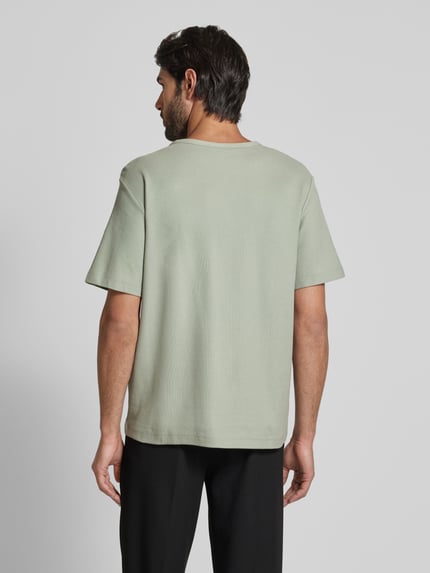 Selected Sweatshirt mit Label-Stitching Modell 'JOSEPH' Hellgruen 5