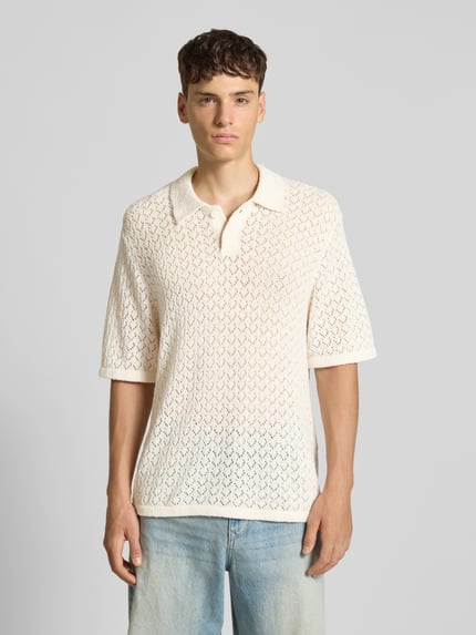 JACK & JONES Freizeithemd mit Knopfleiste Modell 'HYDRA' Offwhite 4
