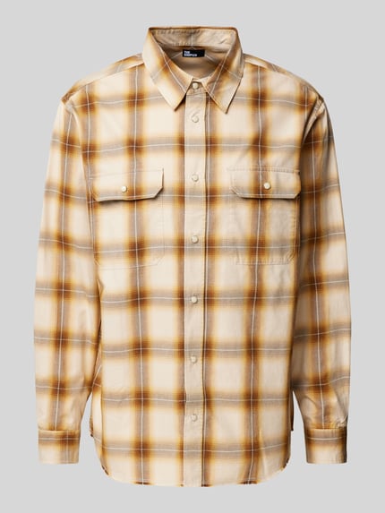 The Kooples Freizeithemd mit Knopfleiste Modell 'CHEMISE' Senf 2