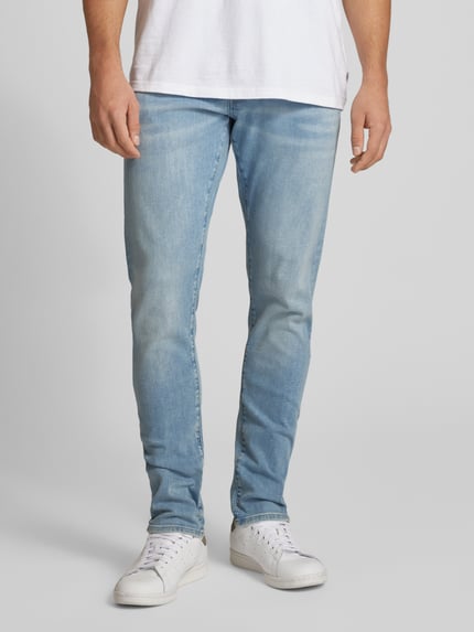 G-Star RAW Slim Fit Jeans im 5-Pocket-Design Hellblau 4